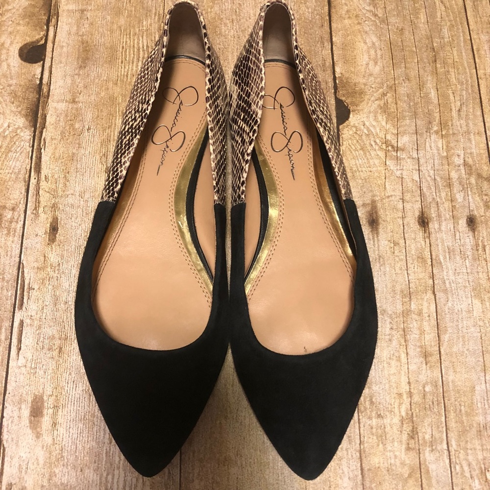 Jessica Simpson pointed flats